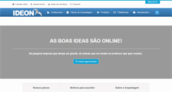 Desktop Screenshot of ideon.net.br