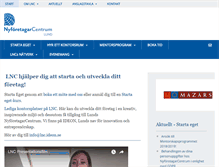 Tablet Screenshot of lnc.ideon.se